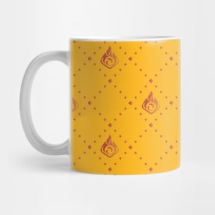 Pyro pattern_Fire Mug